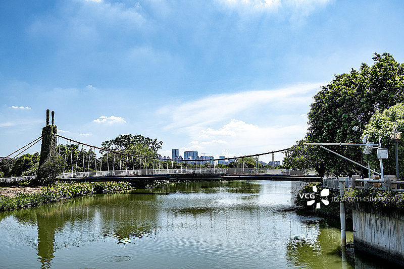 广东广州海珠国际重要湿地图片素材
