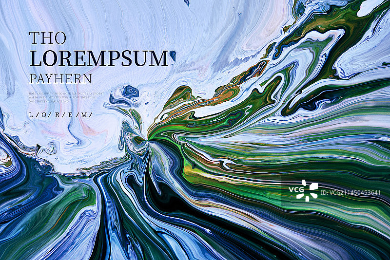 流体抽象艺术商业应用设计模板图片素材