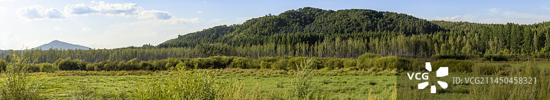 黑龙江鹤岗市十里河初秋风景图片素材