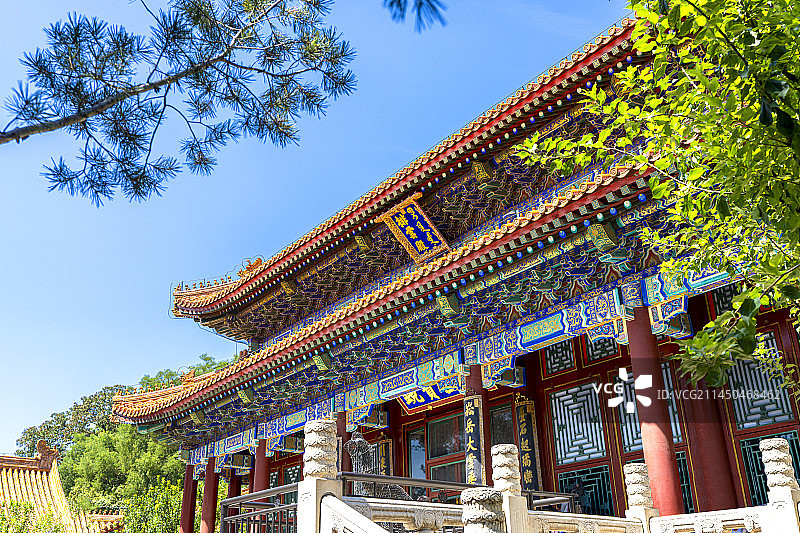 颐和园 万寿山 佛香阁图片素材