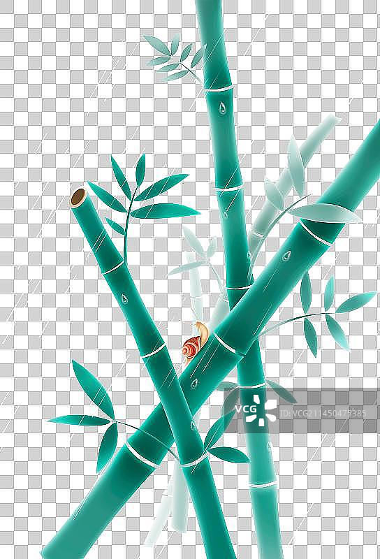 竹子插画图片素材