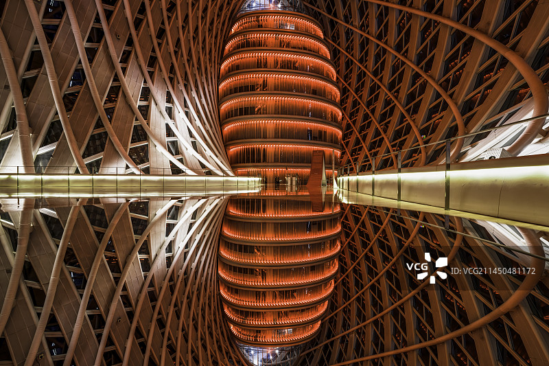 凤凰中心夜景图片素材