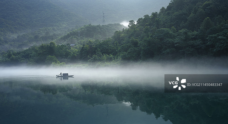 湖南郴州资兴小东江风光图片素材