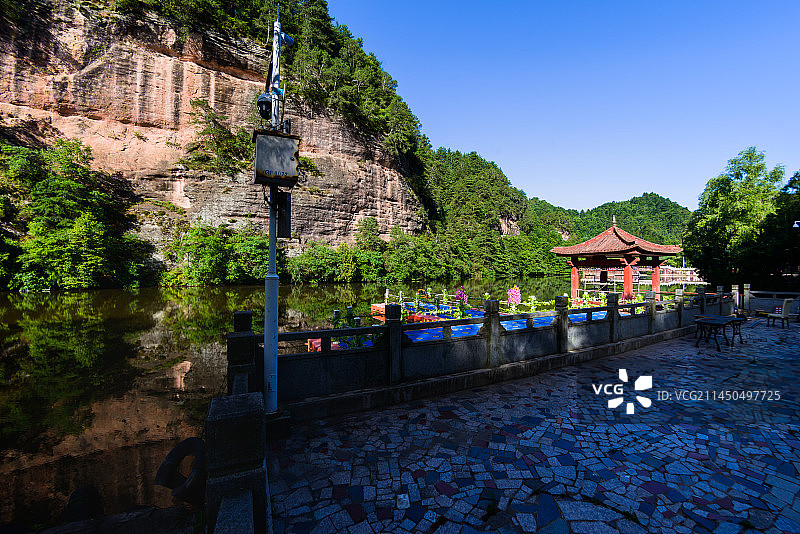 仙人崖风光（甘肃成县）图片素材