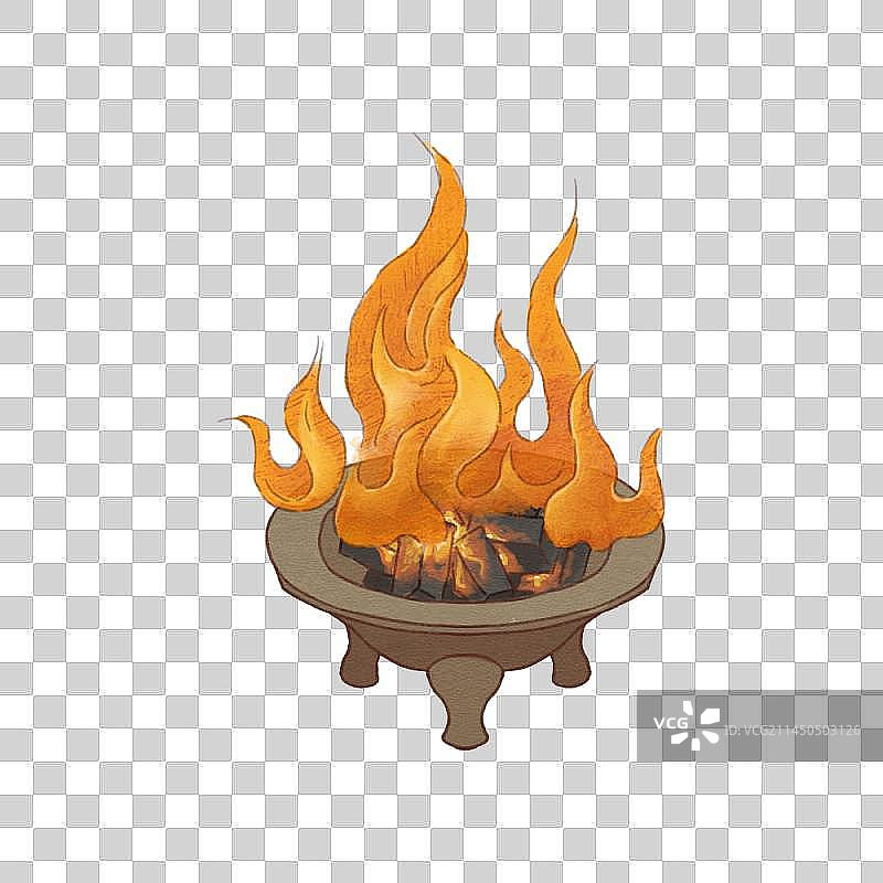 火盆图片素材