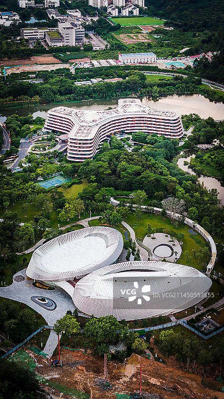 中国广东省广州市南沙湾滨海会议中心图片素材