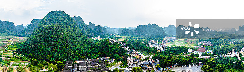 中国广东省清远市英德市黄花镇坑坝村彭家祠图片素材