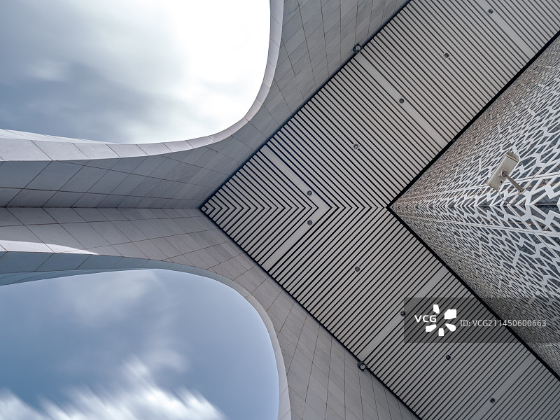 现代城市建筑空间与结构图片素材