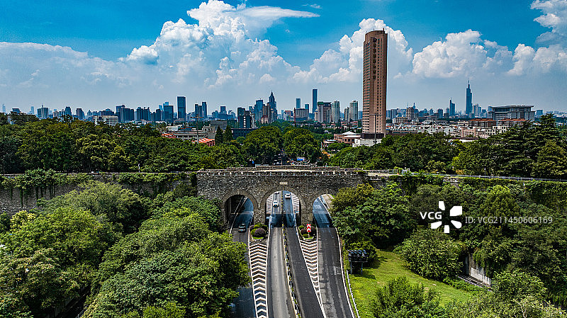 南京中山门图片素材