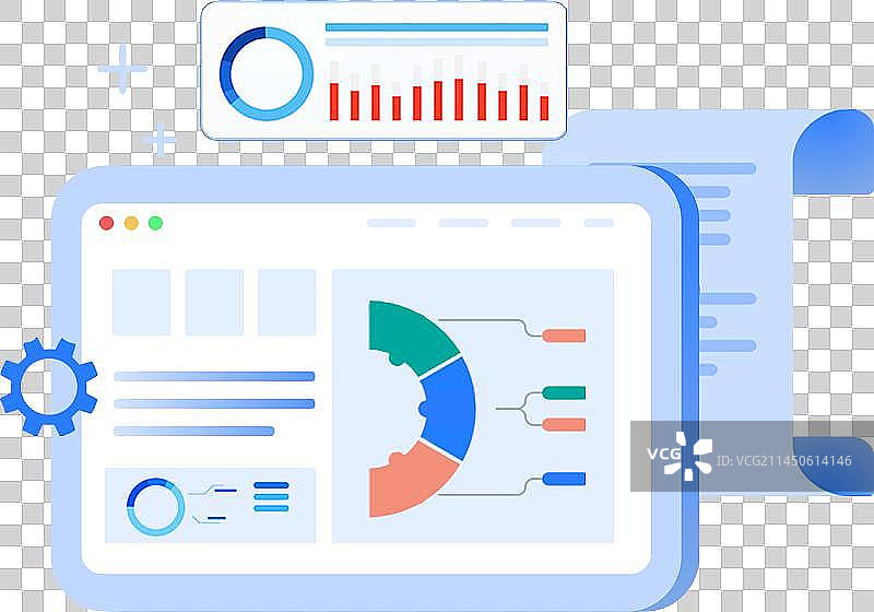 商业图表和数据图片素材
