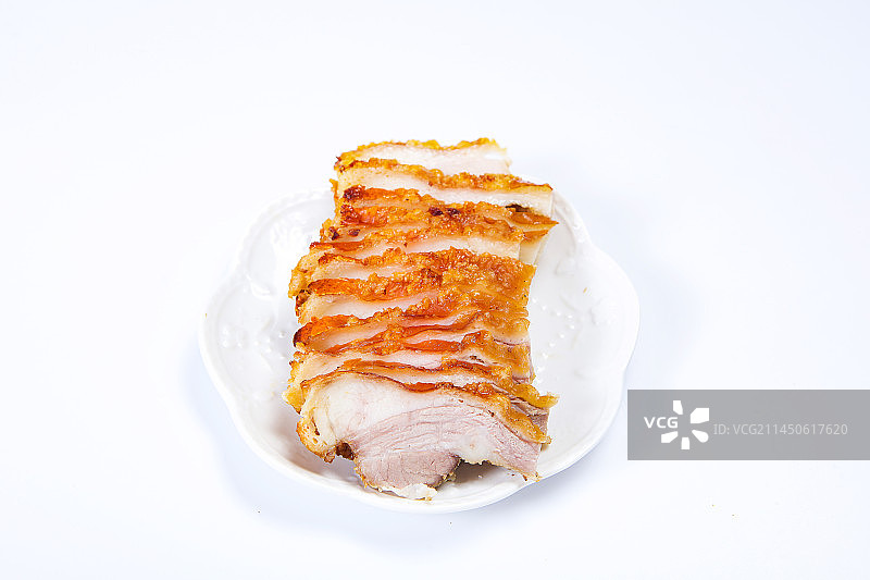 美味的脆皮烧肉图片素材