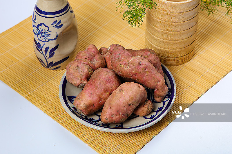 香甜可口的红薯图片素材