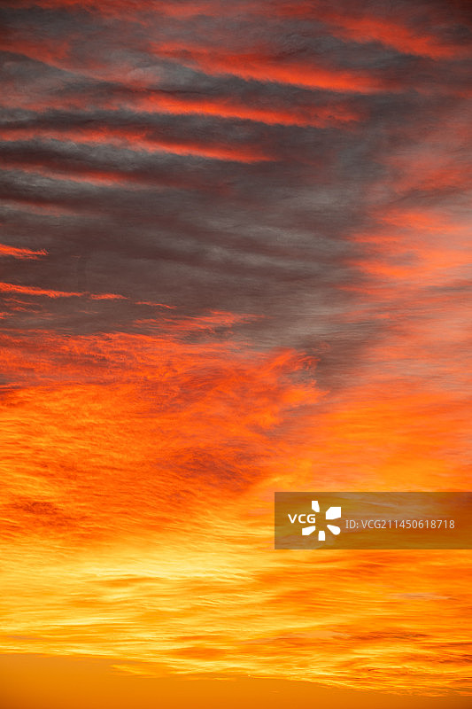 火烧云图片素材