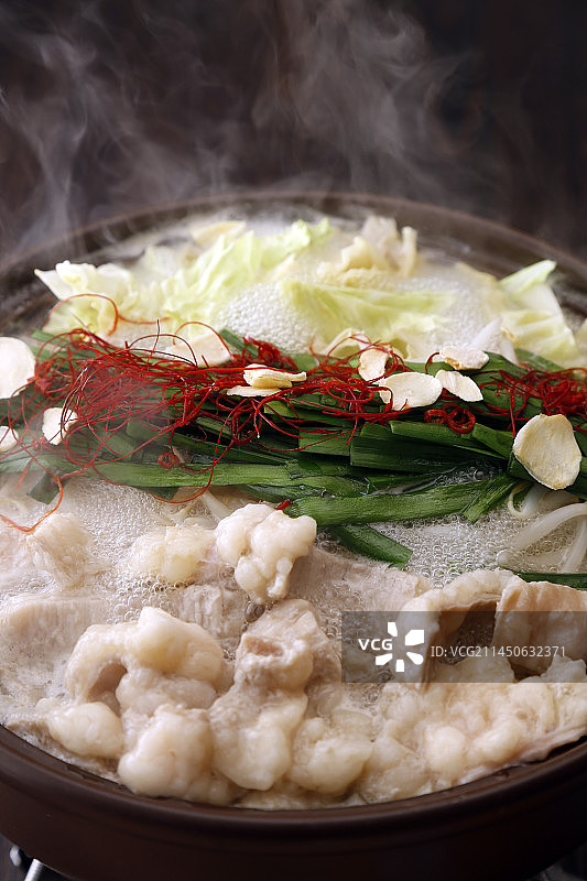 日式火锅（内脏锅）图片素材
