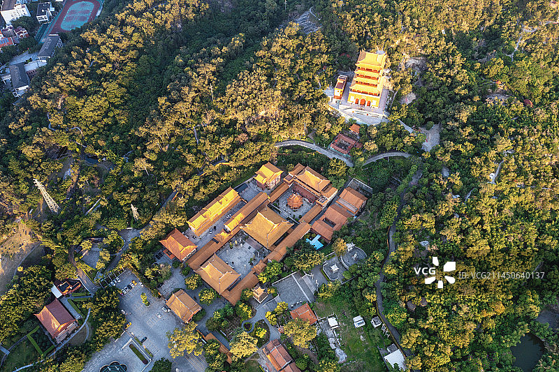 梵天禅寺 拍摄于厦门同安图片素材