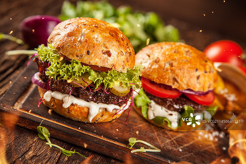 汉堡包巨无霸图片素材