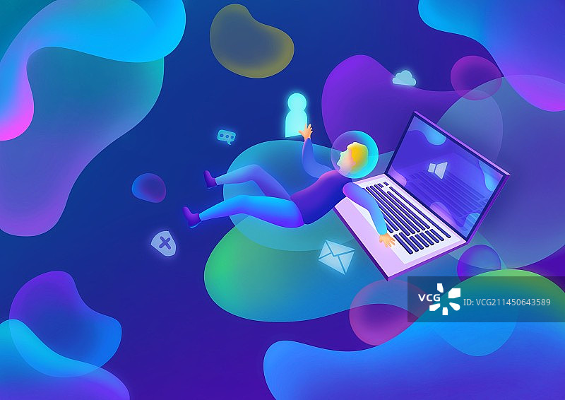 畅游互联网图片素材