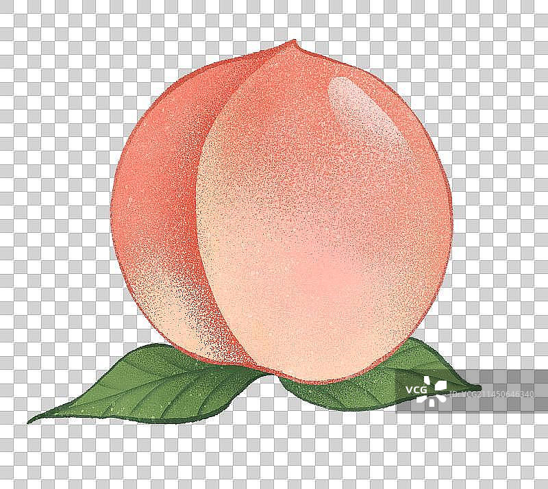 桃子秋桃元素图片素材