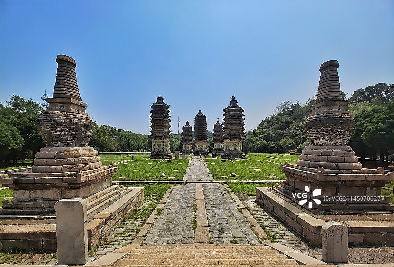 中国古塔/北京篇【银山塔林】3图片素材