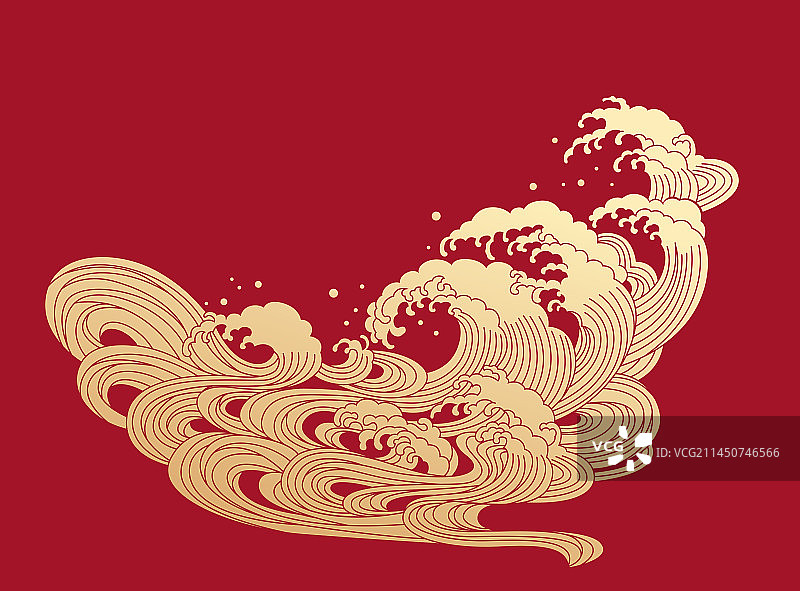 海浪元素图片素材
