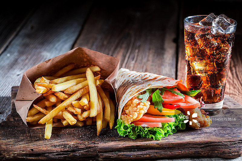 鸡肉卷鸡肉图片素材