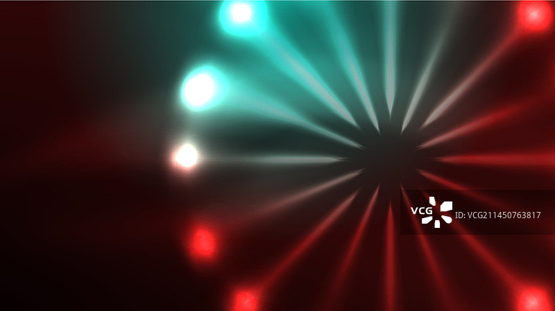 霓虹灯发光圈神奇能量空间光图片素材