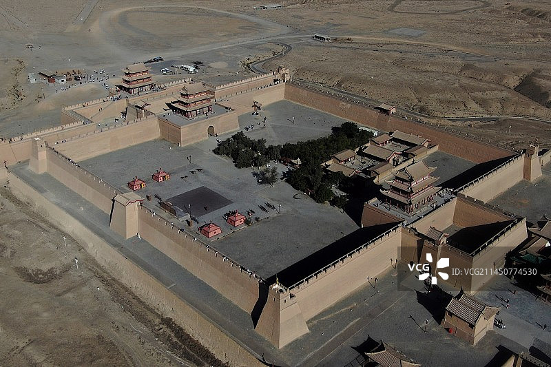 嘉峪关城楼图片素材