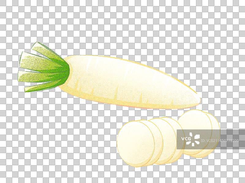 白萝卜图片素材