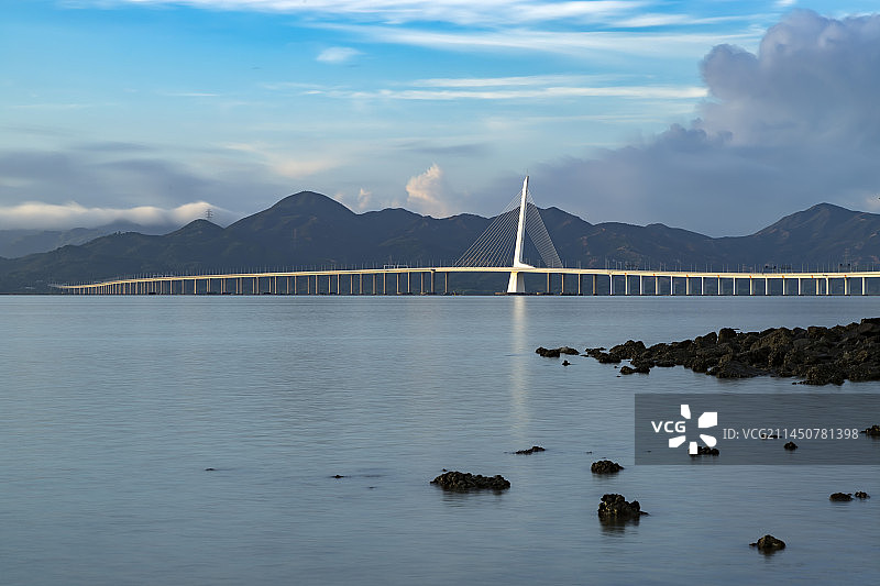 深圳湾公路大桥图片素材