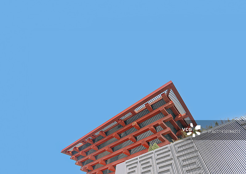 上海中华艺术宫-原上海世博会中国馆建筑图片素材