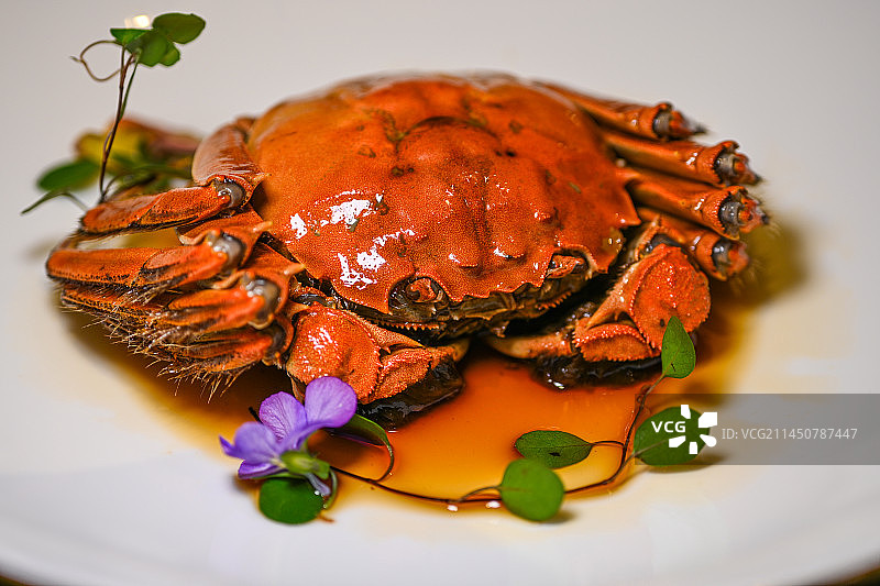 醉蟹图片素材