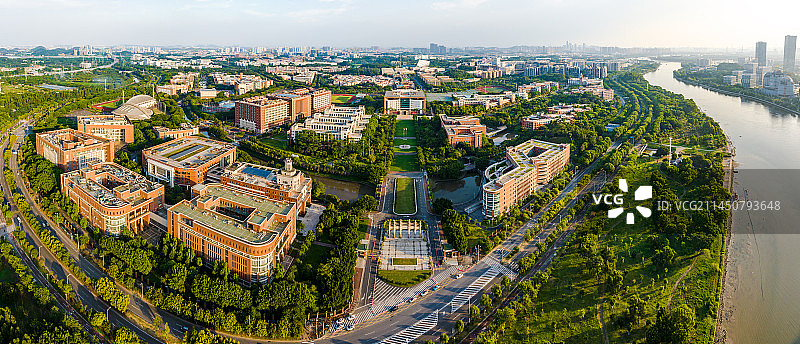 中国广东省广州市大学城中山大学东校区图片素材