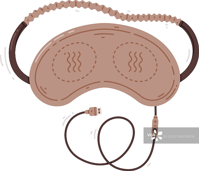 睡眠眼罩，布料遮盖图片素材