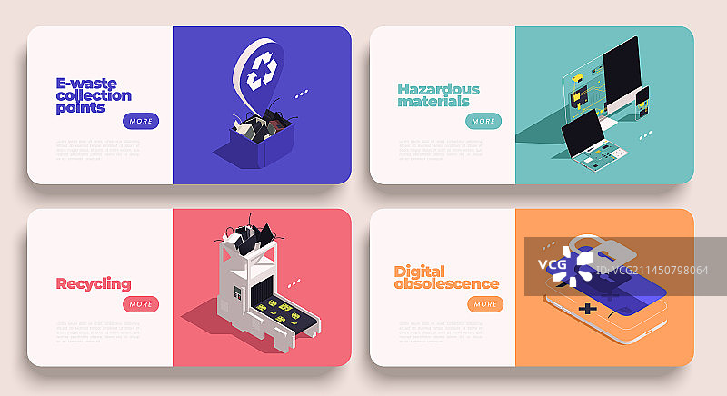 电子垃圾banner图片素材
