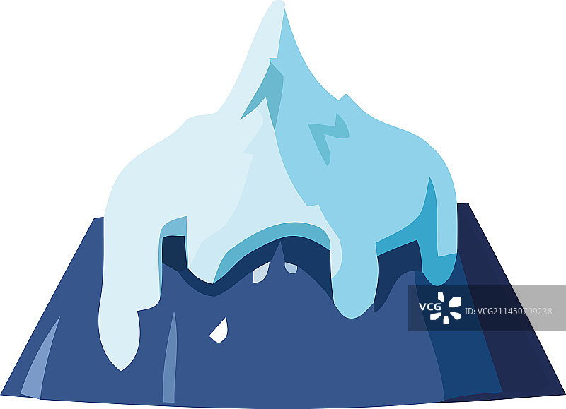 冰冻的北极景观图片素材