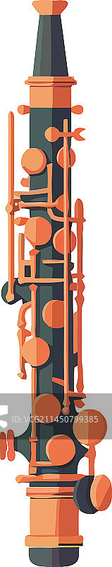 金属管乐器图片素材