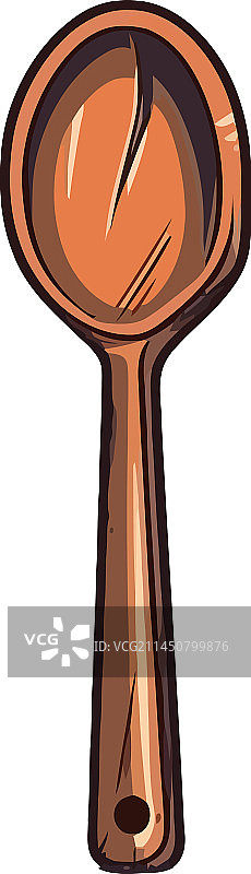 木勺设计图片素材