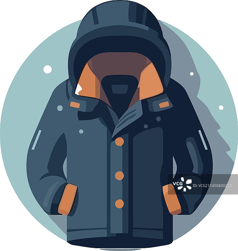 冬季时尚男士夹克图片素材