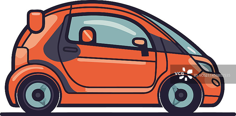 橙色豪华汽车图片素材