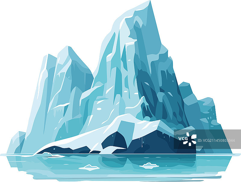 冰山设计图片素材