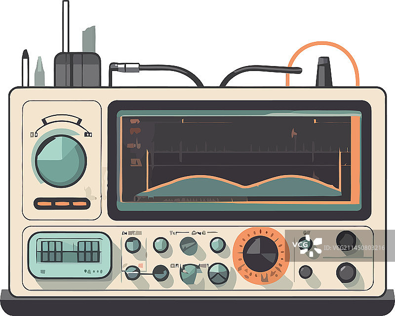 老式音响设备图片素材