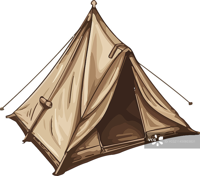 露营帐篷设计图片素材