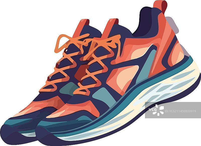 现代运动鞋图片素材