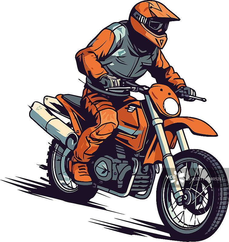 摩托车越野赛图片素材