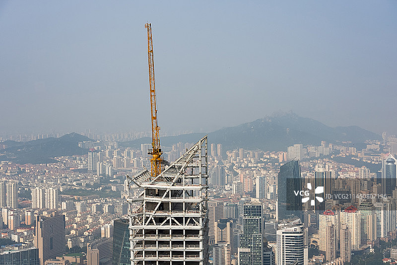 建设中的摩天大楼图片素材