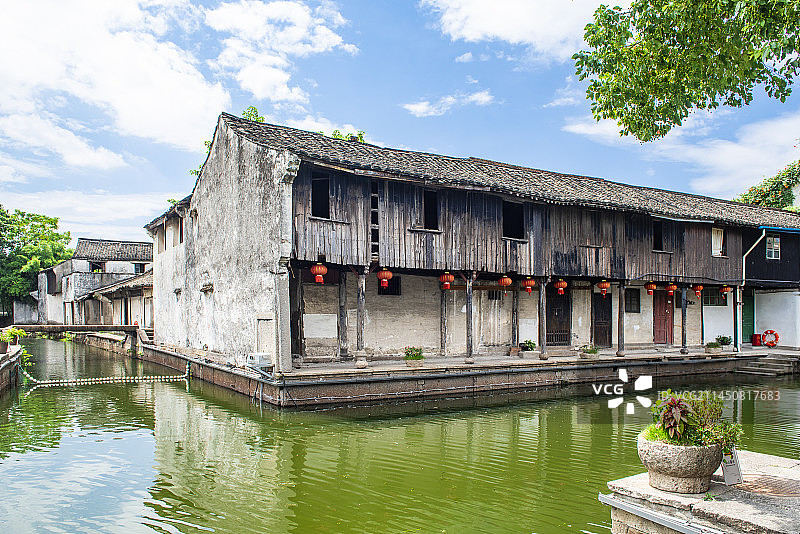 绍兴黄酒小镇 房屋 古民居 东浦古镇图片素材