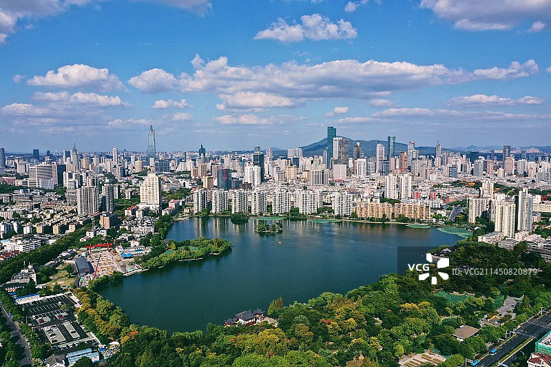 山水城林南京城图片素材