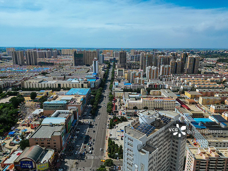 巴彦淖尔 人民公园 临河三中 星月广场 河套学院 临河图片素材