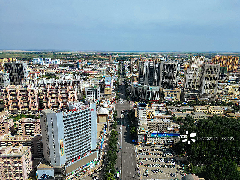 巴彦淖尔 人民公园 临河三中 星月广场 河套学院 临河图片素材