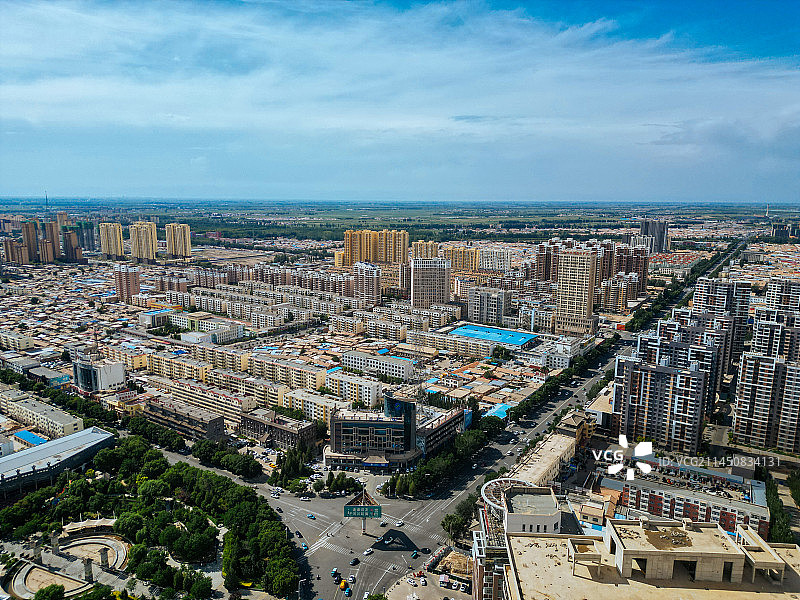 巴彦淖尔 人民公园 临河三中 星月广场 河套学院 临河图片素材